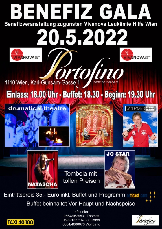 Benefiz Gala von VivaNova in Wien