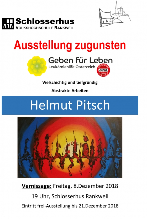 Benefiz Vernissage Helmut Pitsch