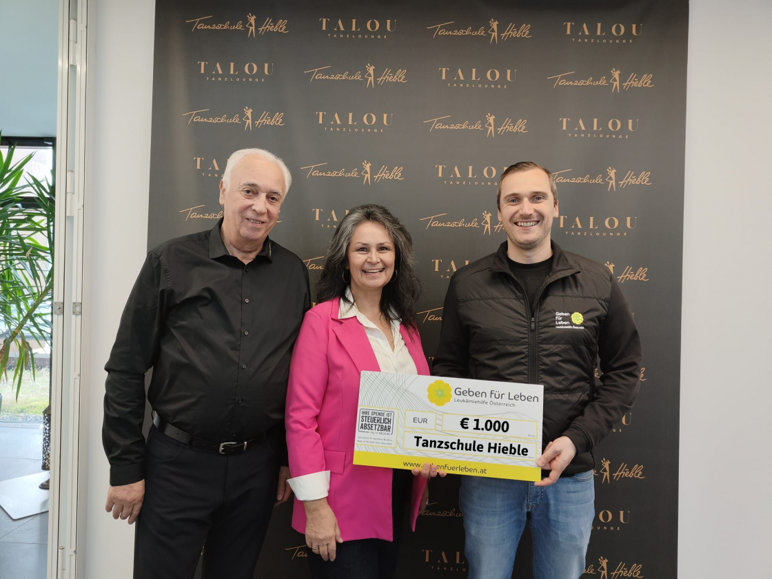 € 1.000 durch die Tanzschule Hieble - Vorarlberg