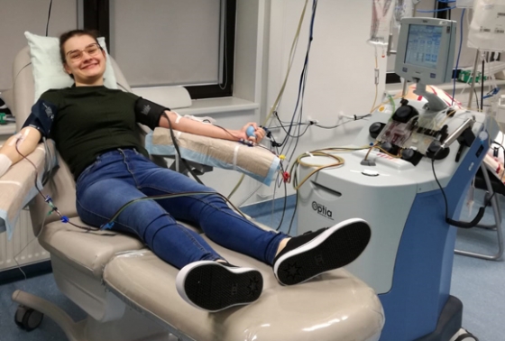 Unsere 161. Spenderin heißt Julia