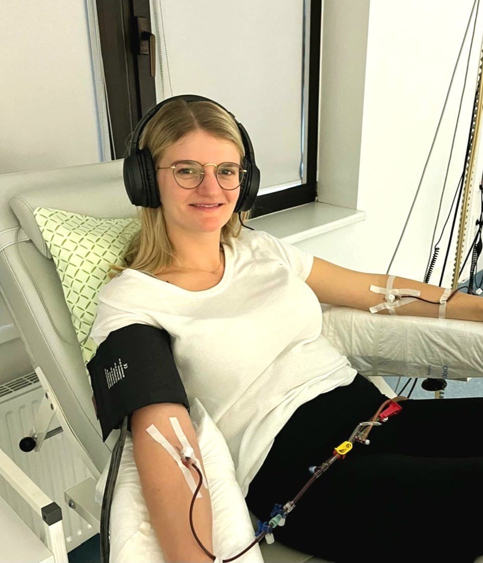 Unsere 612. Stammzellspenderin ist Verena aus Pfaffing - Oberösterreich