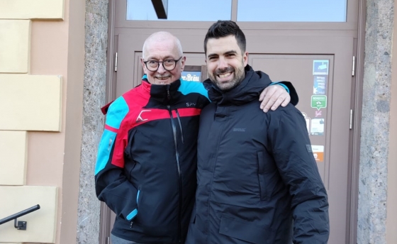 Lebensretter Michael trifft Empfänger Povi aus Dänemark 