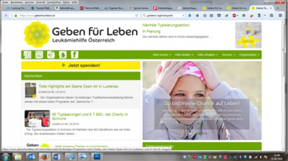 Onlinespenden auf unserer Homepage nun möglich