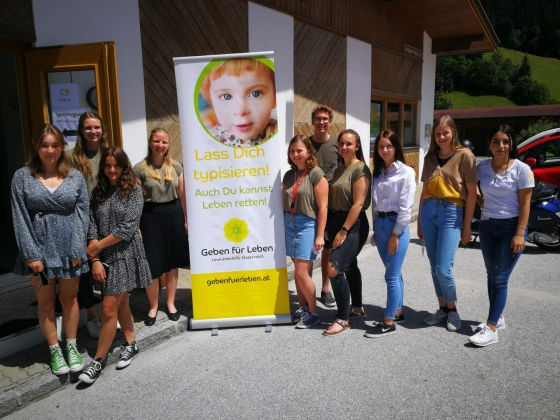 327 Typisierungen durch Landjugend Kelchsau