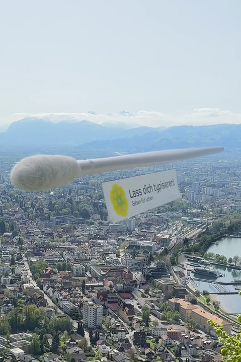 Wattestäbchen sorgt für Aufregung am Weltblutkrebstag