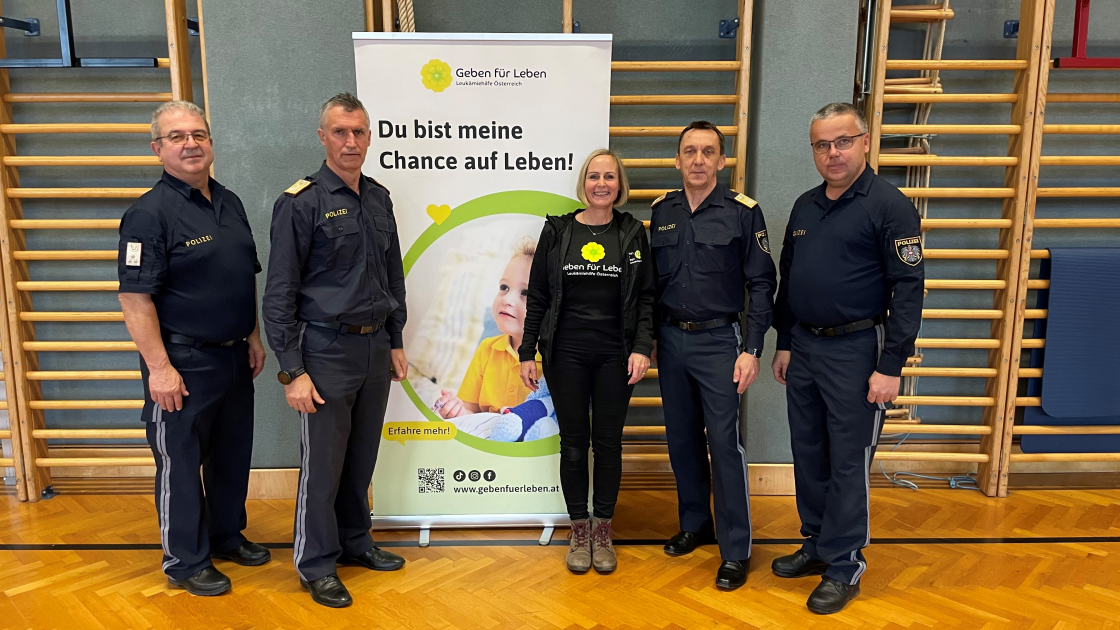 361 Typisierungen bei der Landespolizeidirektion Burgenland – Ein beeindruckendes Zeichen der Solidarität