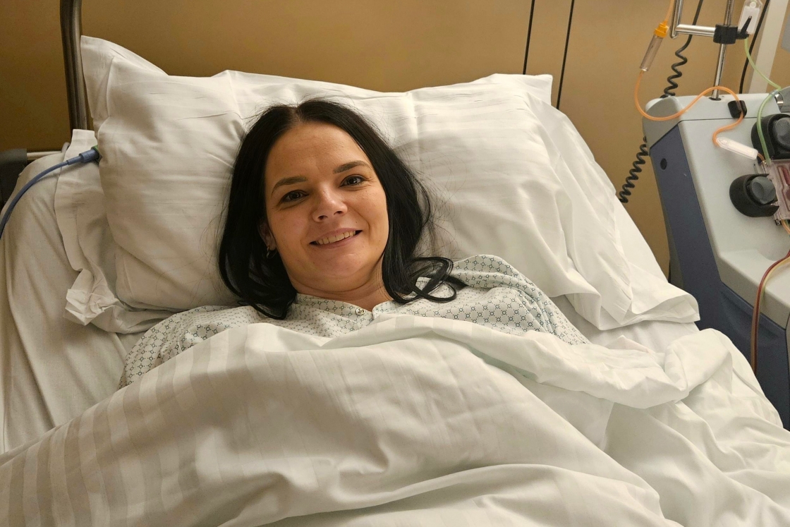 Unsere 459. Spenderin ist Tina aus Oberösterreich