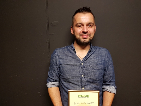 Michael Schatzmann - bereits zum zweiten Mal als Lebensretter