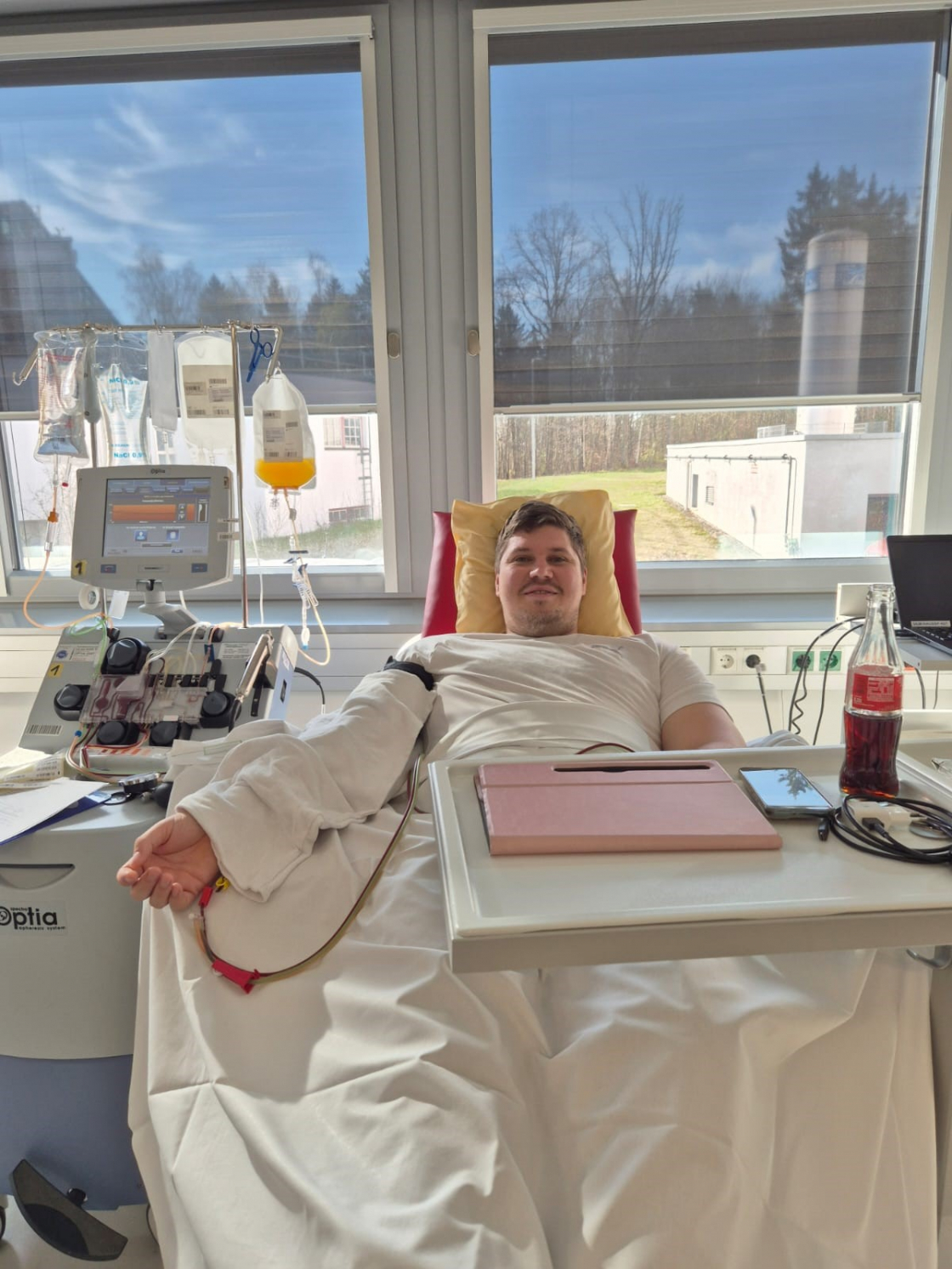 Unser 678. Stammzellspender ist Dominik aus Hohenems - Vorarlberg