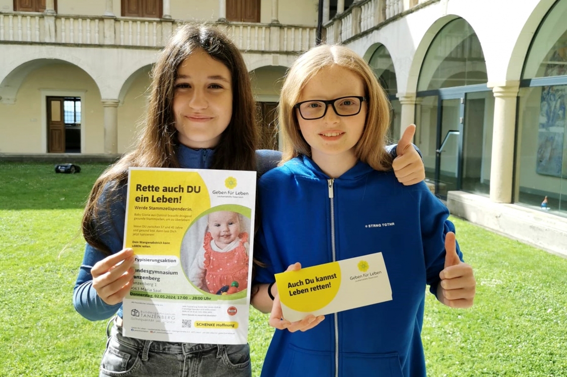 110 Typisierungen am Bundesgymnasium Tanzenberg - Kärnten