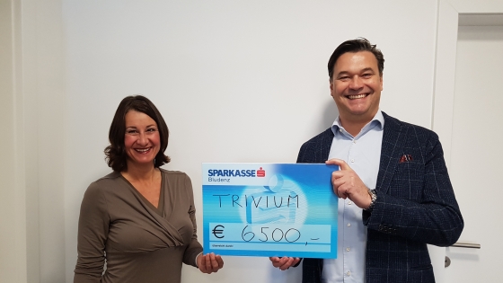 € 6.500,- von der Trivium-Group