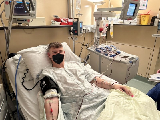 Unser 365. Spender ist Matthias aus Niederösterreich