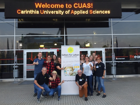 626 Typisierungen am Campus der FH in Villach