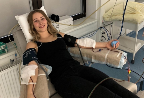 Unsere 95. Spenderin heißt Julia