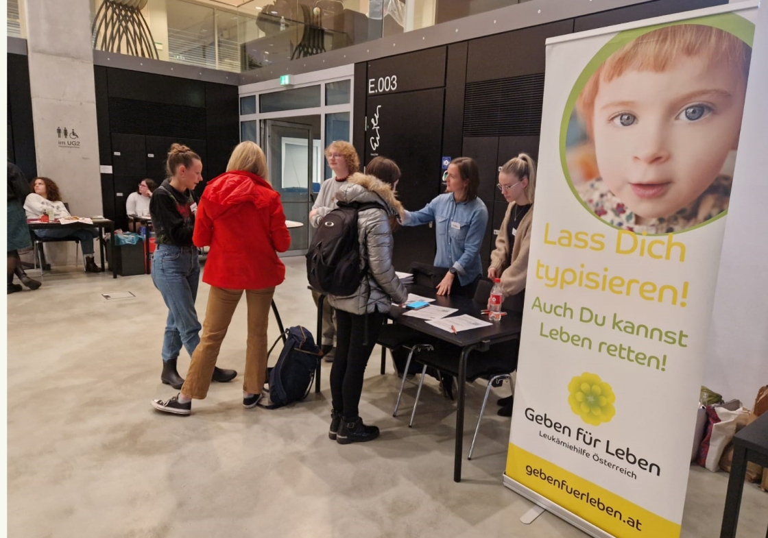 81 Typisierungen im Unipark Salzburg