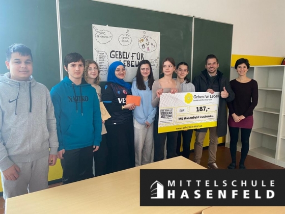 € 187,20 von der MS Hasenfeld in Lustenau - Vorarlberg