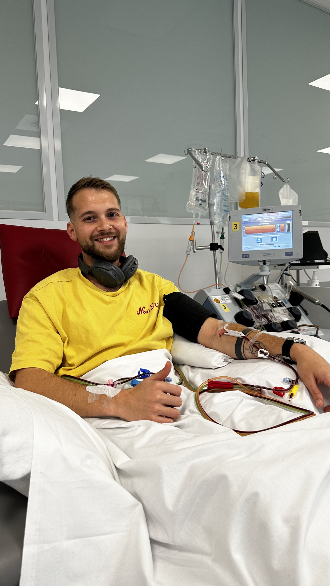 Unser 624. Stammzellspender ist Jakob aus Hohenems - Vorarlberg