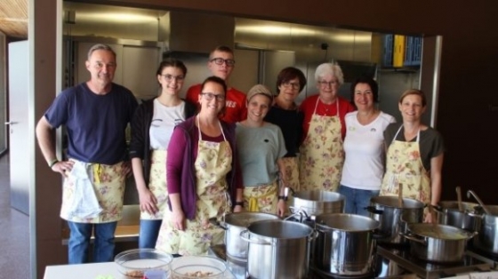 € 1.000,- vom Suppentag in Tschagguns 