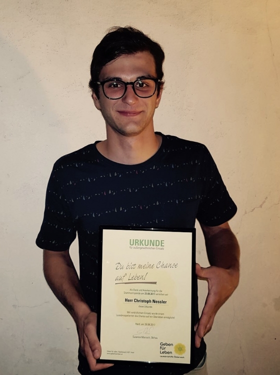 Unser 48. Lebensretter heißt Christoph Nessler