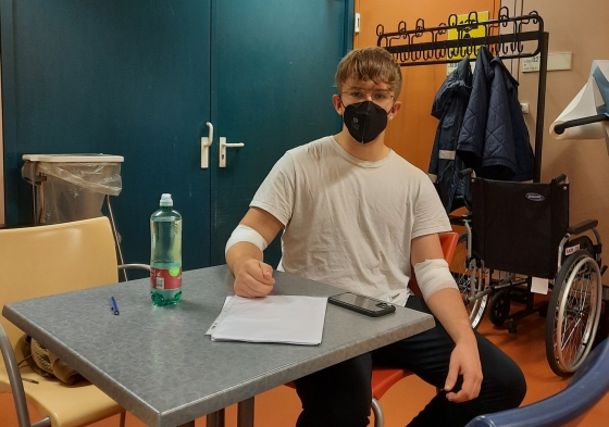 Unser 273. Spender ist Fabian aus dem Burgenland