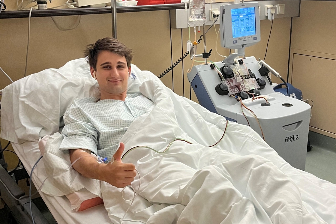 Unser 460. Spender ist Elias aus Vorarlberg