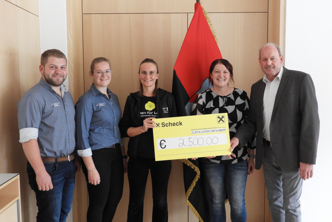 145 Typisierungen und € 2.500 in Ebbs / Tirol