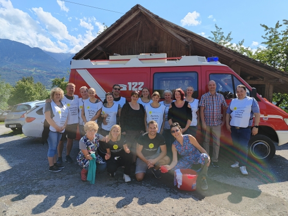 456 Typisierungen und € 13.300 in Satteins - Vorarlberg