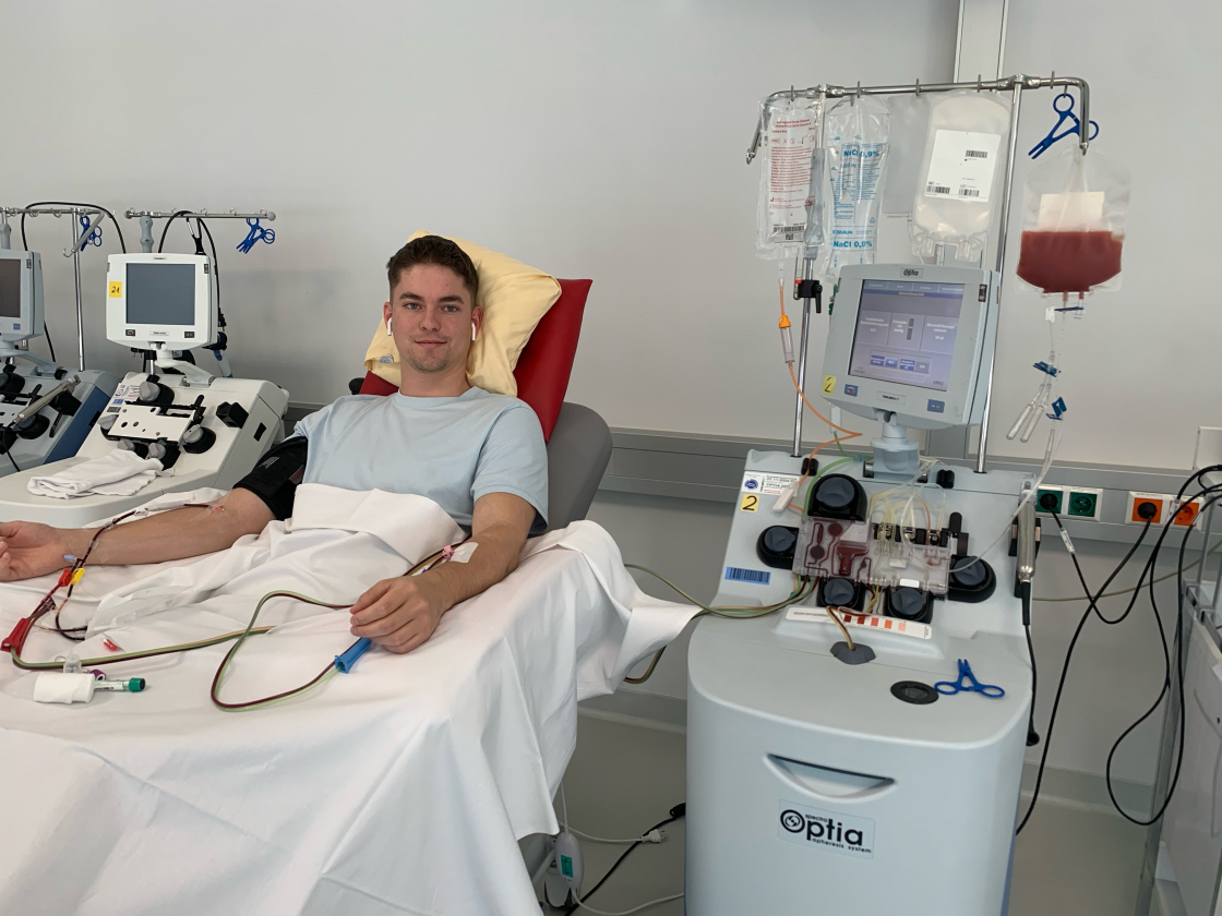 Unser 659. Stammzellspender ist Lukas aus Hörbranz - Vorarlberg