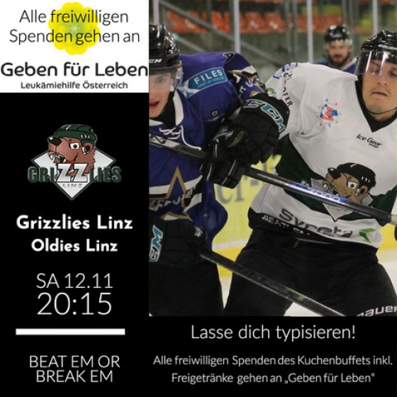 30 Typisierungen bei den Grizzlies in Linz - Oberösterreich