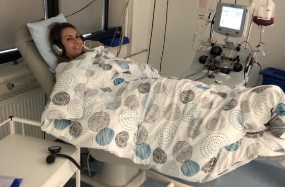 Unsere 225. Spenderin ist Aleksandra aus Tirol 