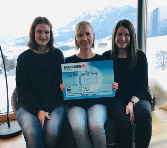 € 200,- nach Maturaprojekt an der HLT Bezau