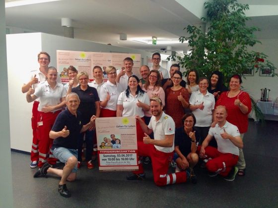 Typisierungsaktion in Bruck/Mur bringt 381 Neutypisierungen