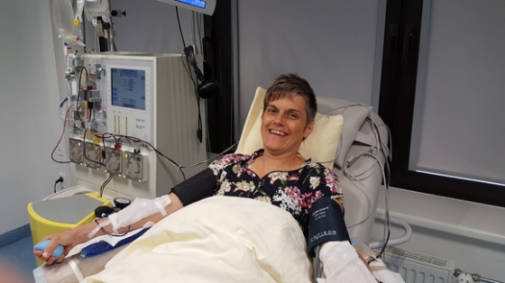 Unsere 76. Spenderin heißt Doris