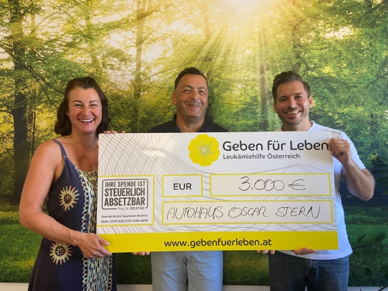 € 3.000 vom Autohaus Oscar Stern