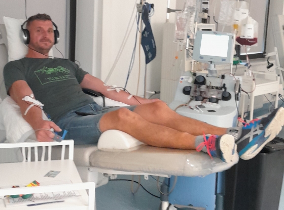 Unser 410. Spender ist Raffaele aus Italien