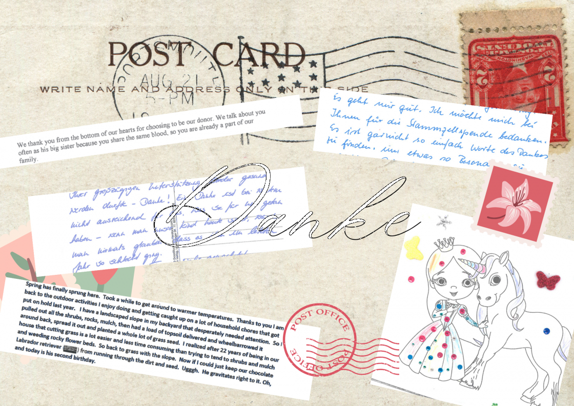 Berührende Worte von Patienten an ihre Lebensretter