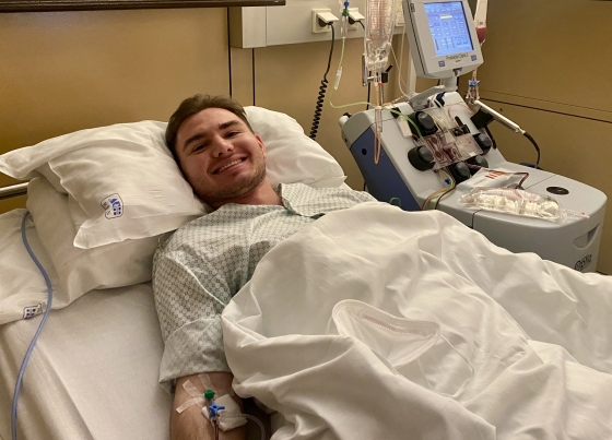 Unser 377. Spender ist Niklas aus Vorarlberg