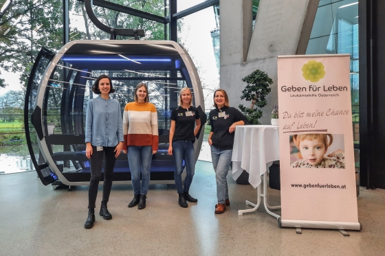 67 Typisierungen bei Doppelmayr in Wolfurt / Vorarlberg