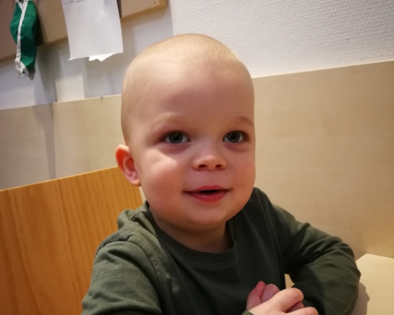 Paul (3) hat einen Rückfall