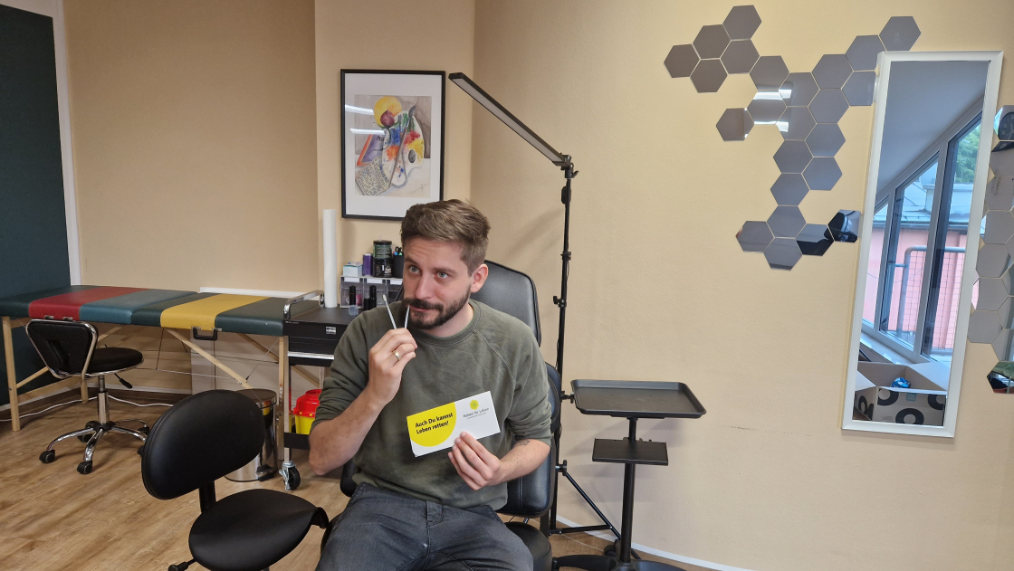 Typisierungsaktion im Yeti Ink Tattoo Studio - Salzburg