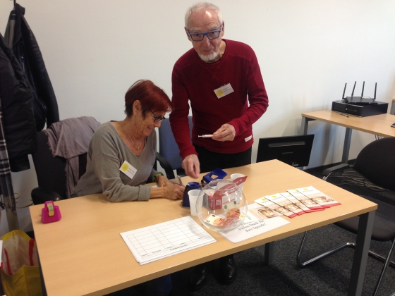 Typisierungsaktion in Wien zusammen mit dem roten Kreuz!