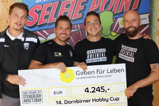78 Typisierungen beim Dornbirner Hobby Cup Finale