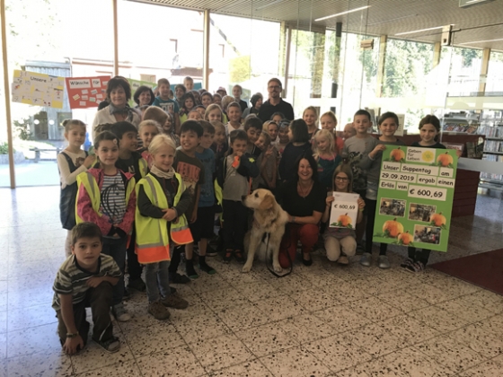 € 600,69 von der Volksschule Langen bei Bregenz