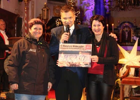 Über € 4.200,- nach Spendenkonzert von Markus Wolfahrt