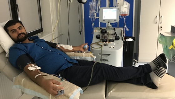 Unser 144. Spender heißt Soleiman