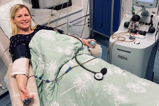 Unsere 151. Spenderin heißt Sabine