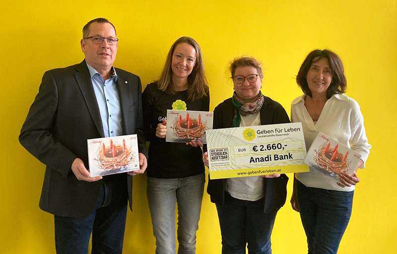 € 2.660 von der Anadi Bank Klagenfurt - Kärnten