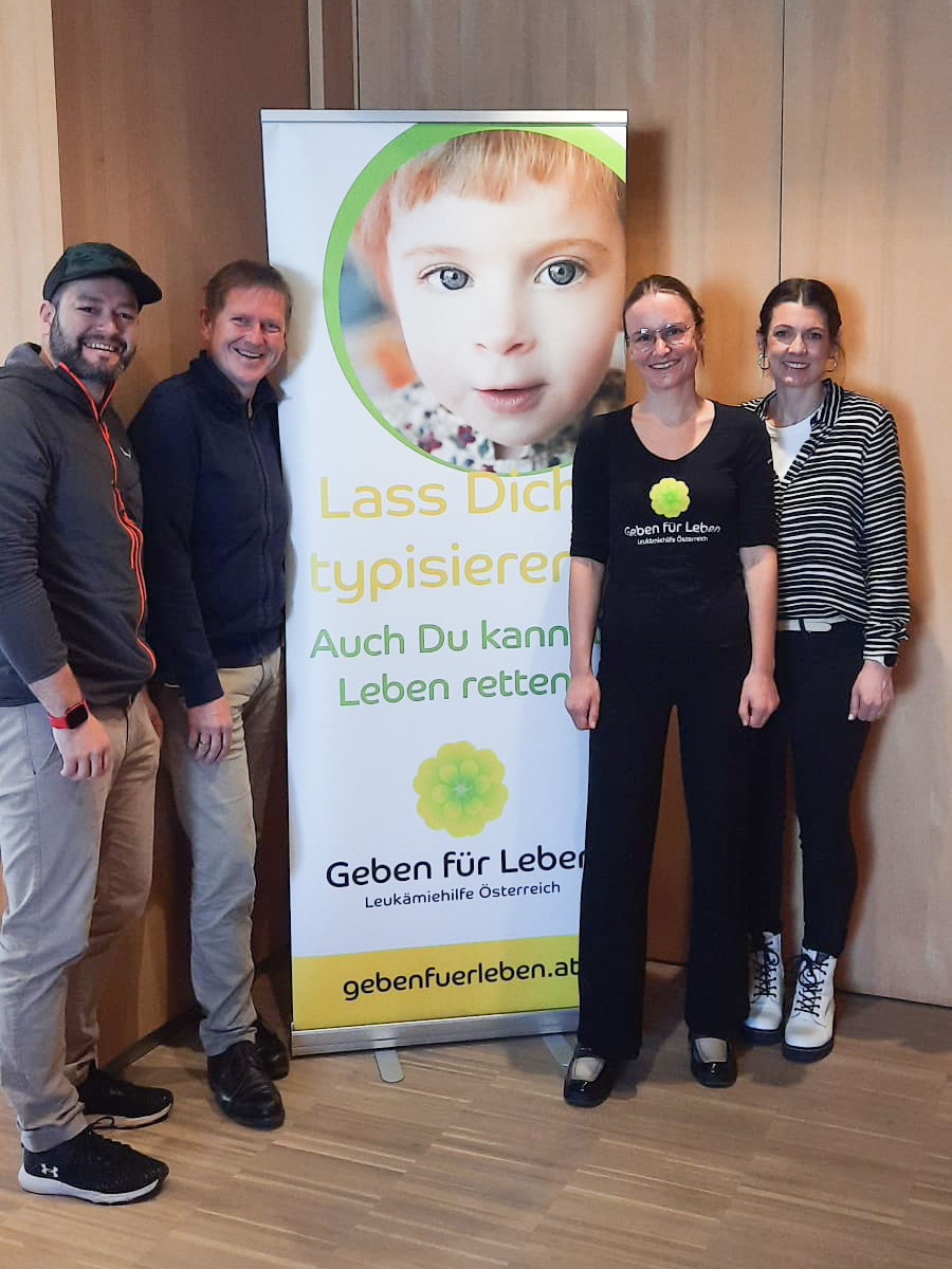 172 Typisierungen und € 1.236 Spenden in Kuchl - Salzburg