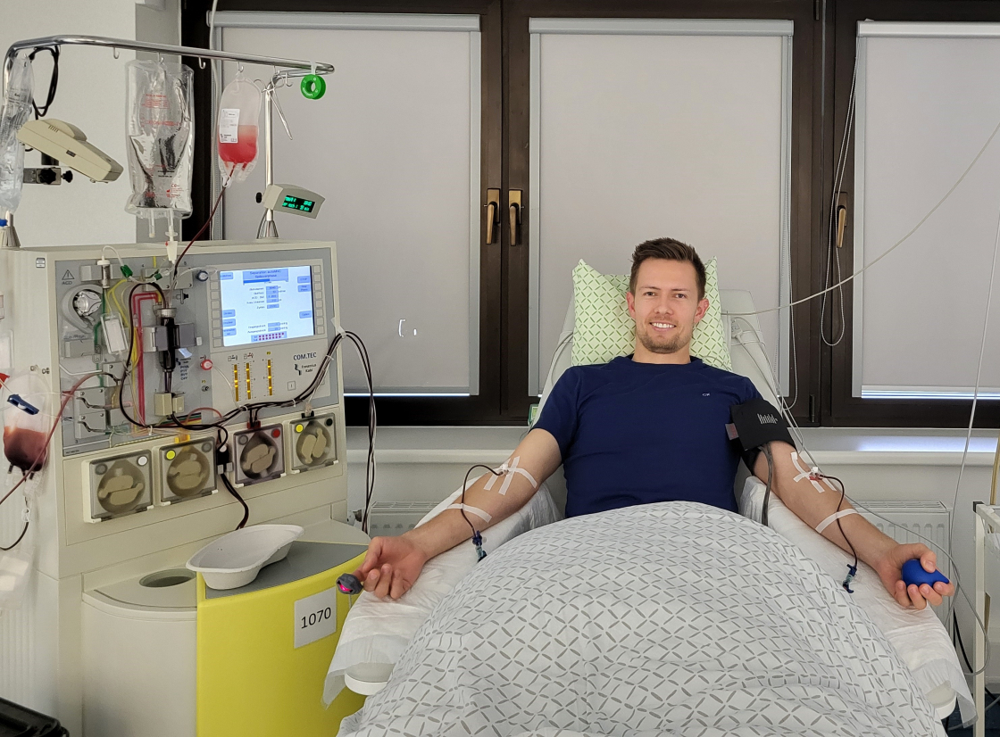 Unser 619. Stammzellspender ist Lukas aus Koblach - Vorarlberg