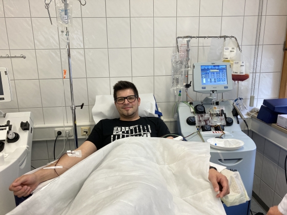 Unser 211. Spender ist Johannes aus Oberösterreich